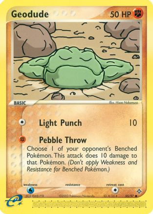 Geodude - 55/97 55/97 - Reverse Holofoil