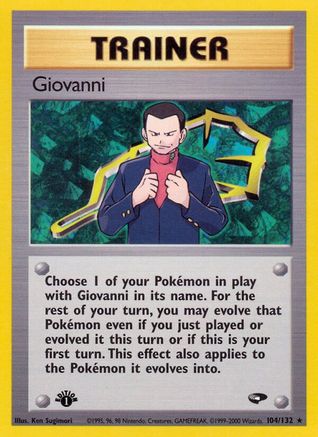 Giovanni (104) 104/132 - 1st Edition