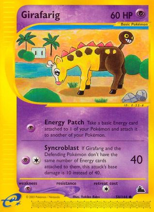 Girafarig 58/144 -