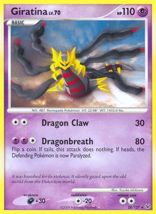 Giratina (28) 28/127 - Reverse Holofoil