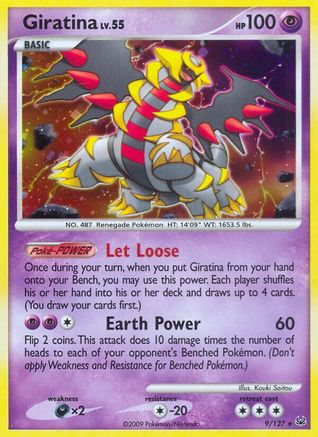 Giratina (9) 9/127 - Holofoil