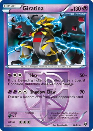 Giratina (Team Plasma) 62/135 -