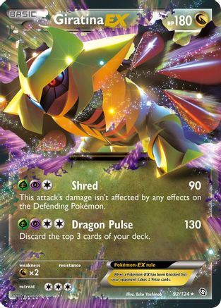 Giratina EX 92/124 - Holofoil