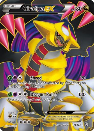 Giratina EX (124 Full Art) 124/124 - Holofoil