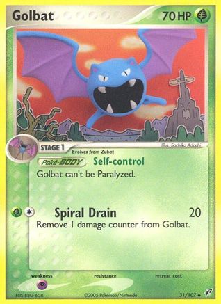 Golbat 31/107 - Reverse Holofoil