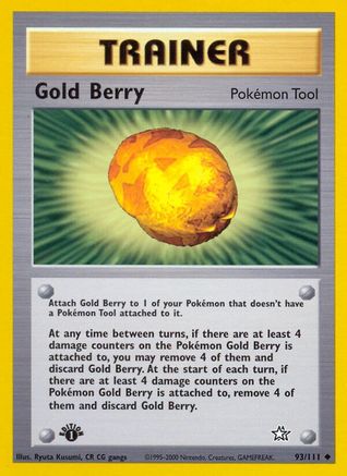 Gold Berry 93/111 - 1st Edition