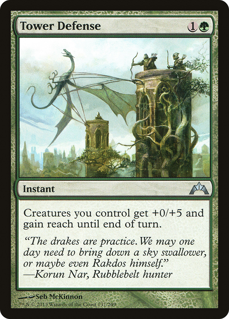 Tower Defense (GTC-137) -  Foil