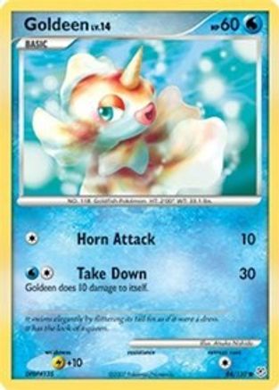 Goldeen 84/130 - Reverse Holofoil