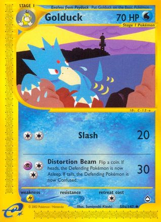 Golduck (50a) 50/147 - Reverse Holofoil