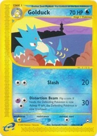 Golduck (50b) 50b - Reverse Holofoil