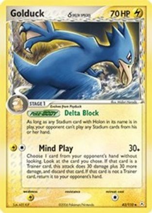 Golduck (Delta Species) 43/110 -