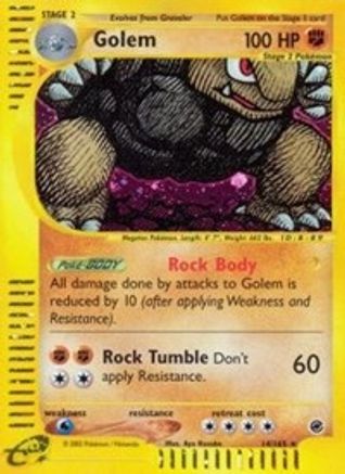 Golem (14) 14/165 - Holofoil