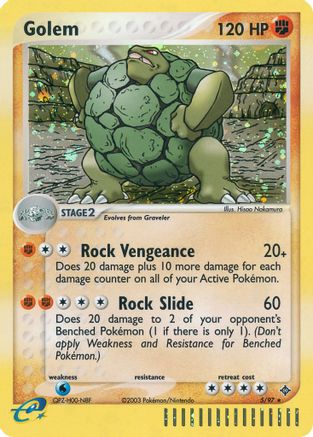 Golem 5/97 - Reverse Holofoil