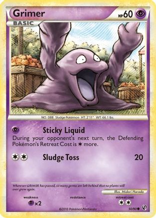 Grimer 50/90 - Reverse Holofoil