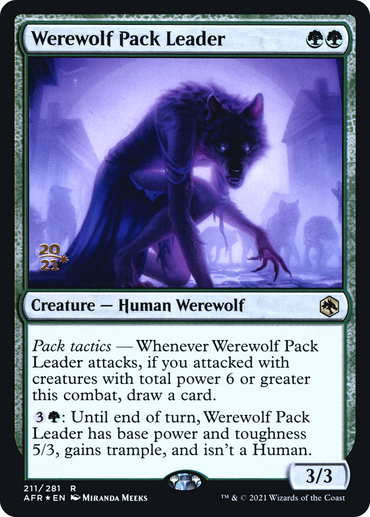 Werewolf Pack Leader (PRE-211S) -  Foil