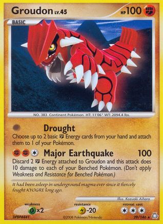 Groudon 29/146 -