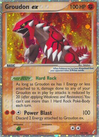 Groudon ex 93/100 - Holofoil