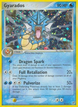 Gyarados 8/107 - Holofoil