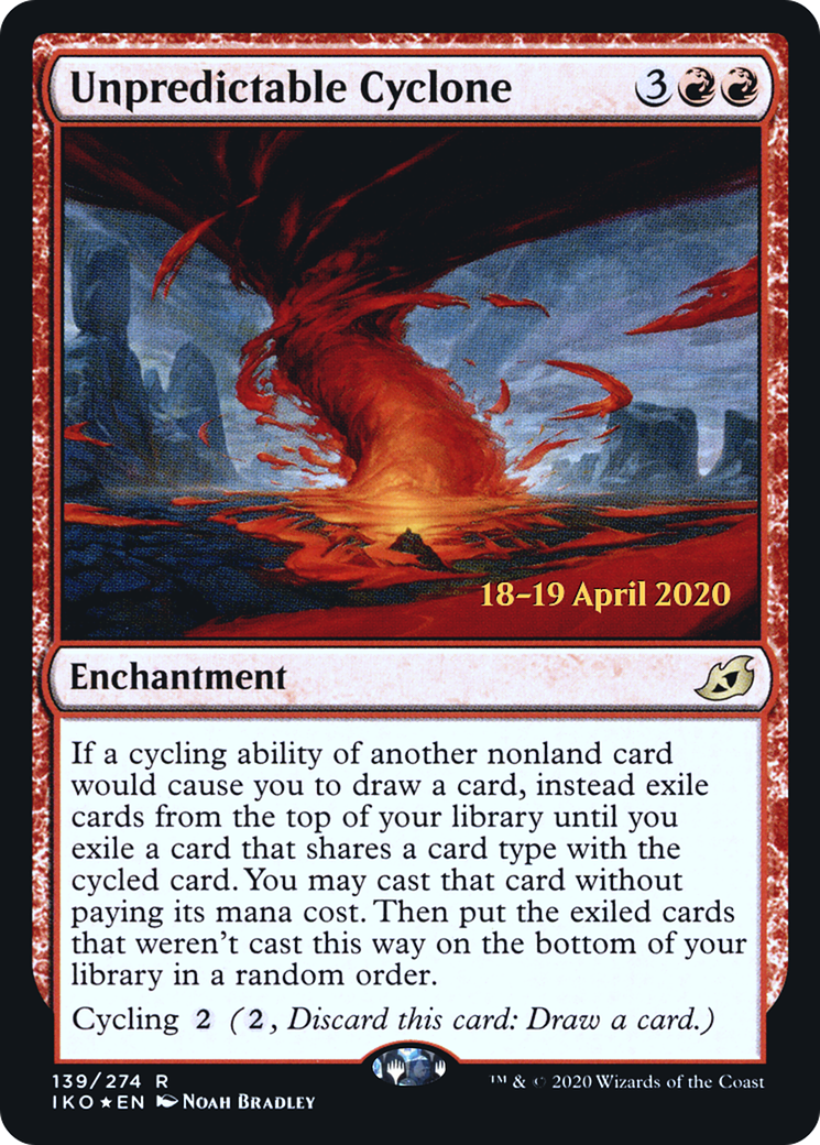 Unpredictable Cyclone (PRE-139S) -  Foil