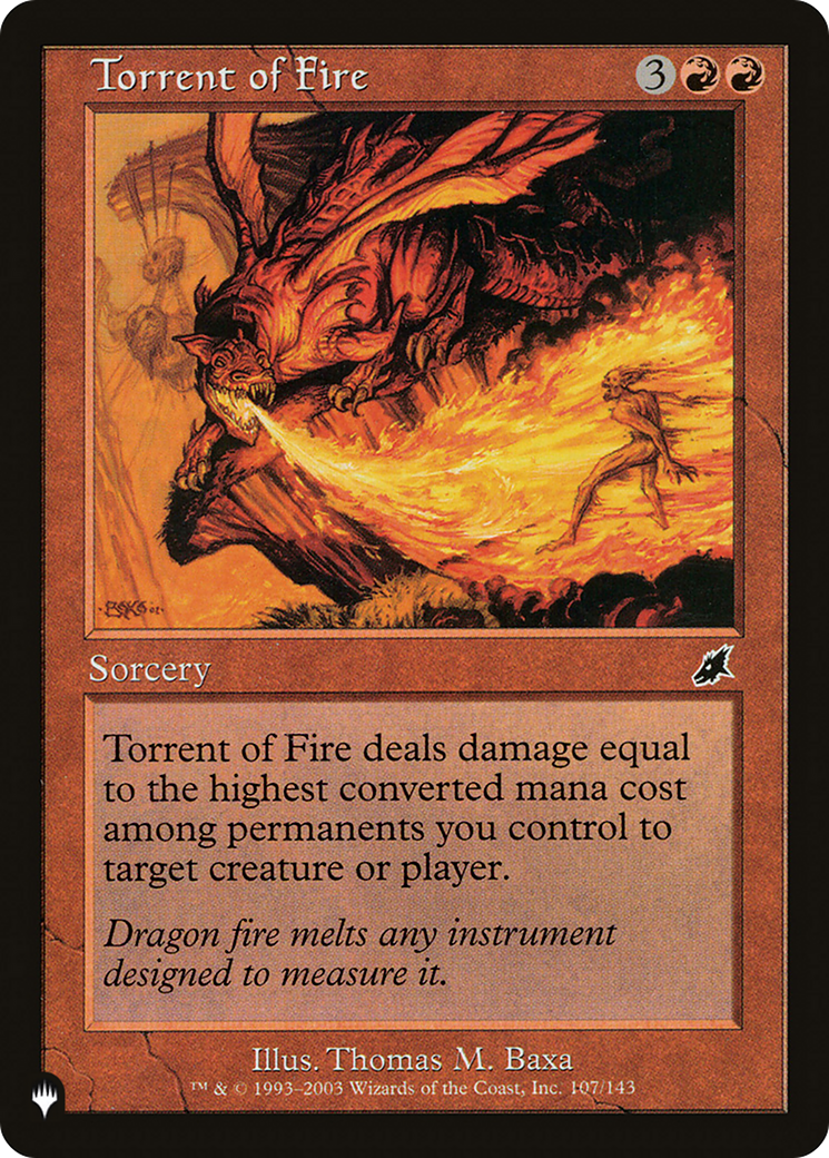 Torrent of Fire (LIST-SCG-107) -