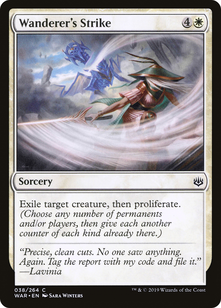 Wanderer's Strike (WAR-038) -  Foil