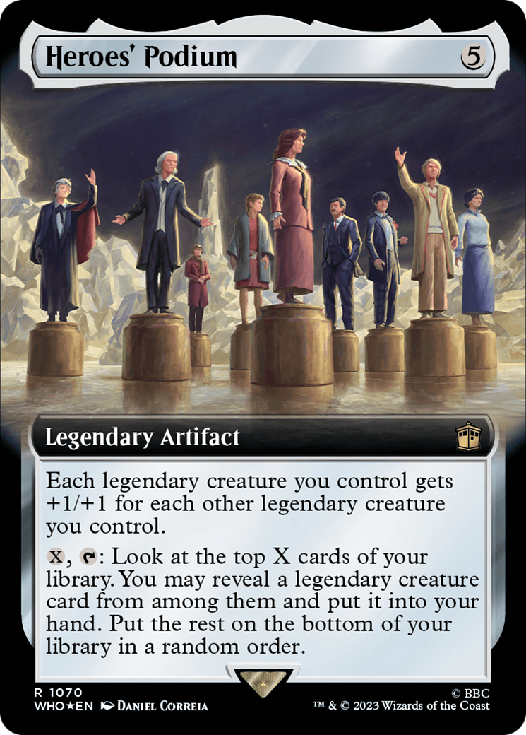 Heroes' Podium (WHO-1070) - : (Extended Art) Foil