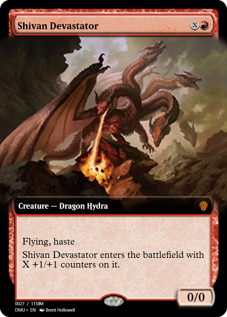 Shivan Devastator (PRM-103434) -  Foil