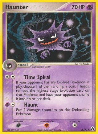 Haunter 35/92 - Reverse Holofoil