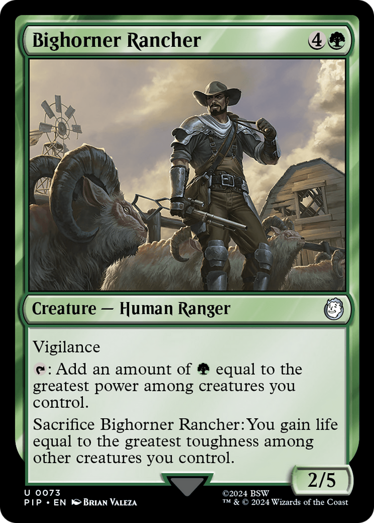 Bighorner Rancher (PIP-073) -  Foil