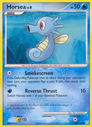 Horsea 102/146 - Reverse Holofoil