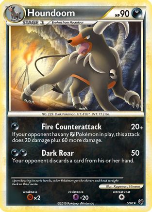 Houndoom 5/90 - Reverse Holofoil