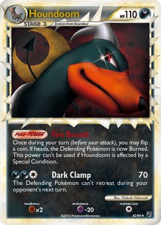 Houndoom (Prime) 82/90 - Holofoil