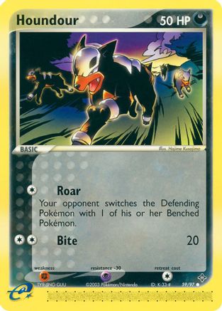 Houndour 59/97 - Reverse Holofoil