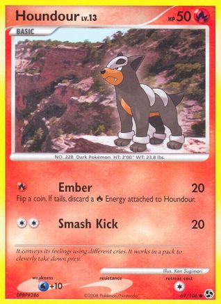 Houndour 69/106 - Reverse Holofoil