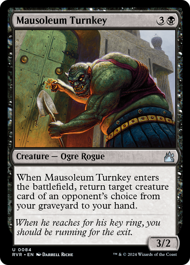 Mausoleum Turnkey (RVR-084) -  Foil