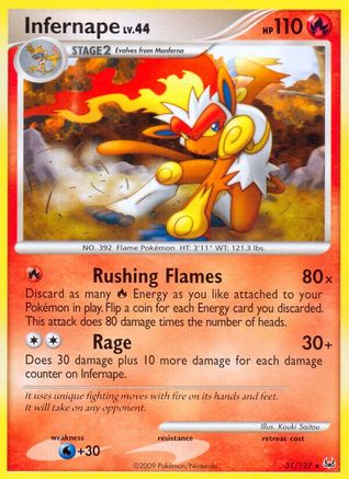 Infernape 31/127 -