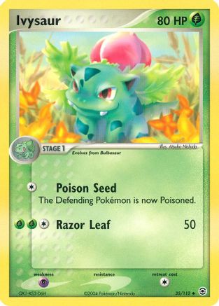 Ivysaur 35/112 - Reverse Holofoil