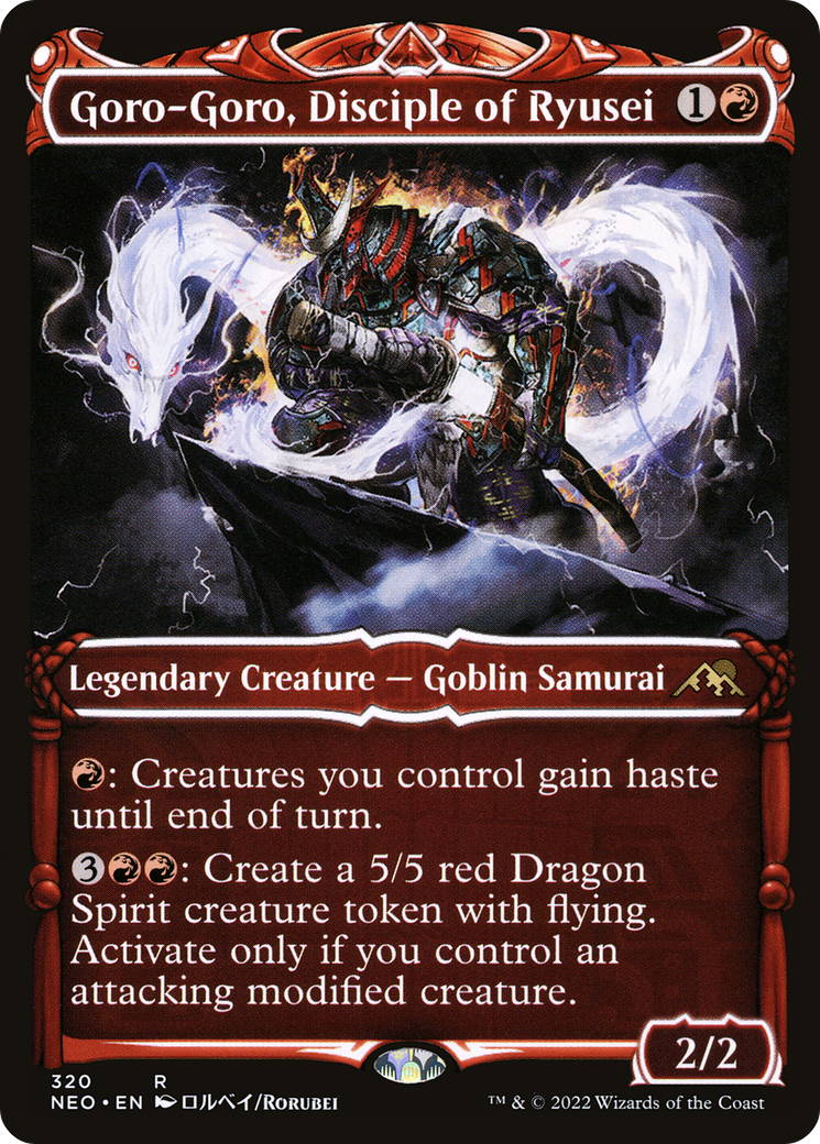 Goro-Goro, Disciple of Ryusei (NEO-320) - : (Showcase) Foil