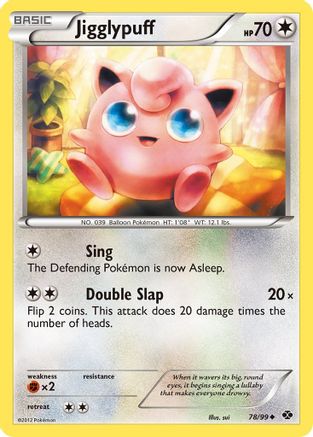 Jigglypuff 78/99 - Reverse Holofoil