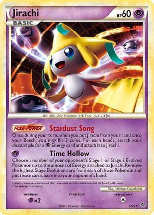 Jirachi 1/95 - Reverse Holofoil