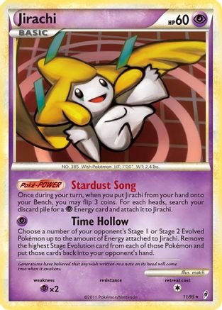 Jirachi 11/95 - Reverse Holofoil