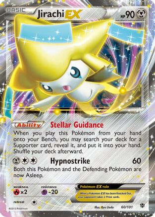 Jirachi EX 60/101 - Holofoil