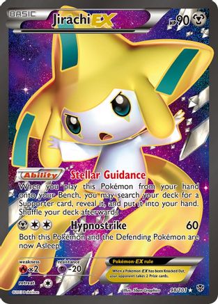 Jirachi EX (98 Full Art) 98/101 - Holofoil