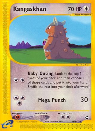 Kangaskhan 88/147 - Reverse Holofoil