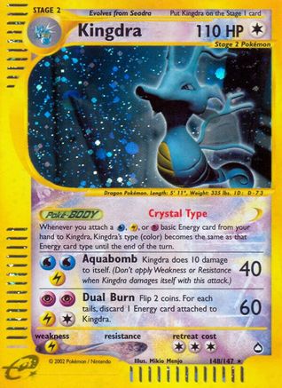 Kingdra (148) 148/147 - Holofoil