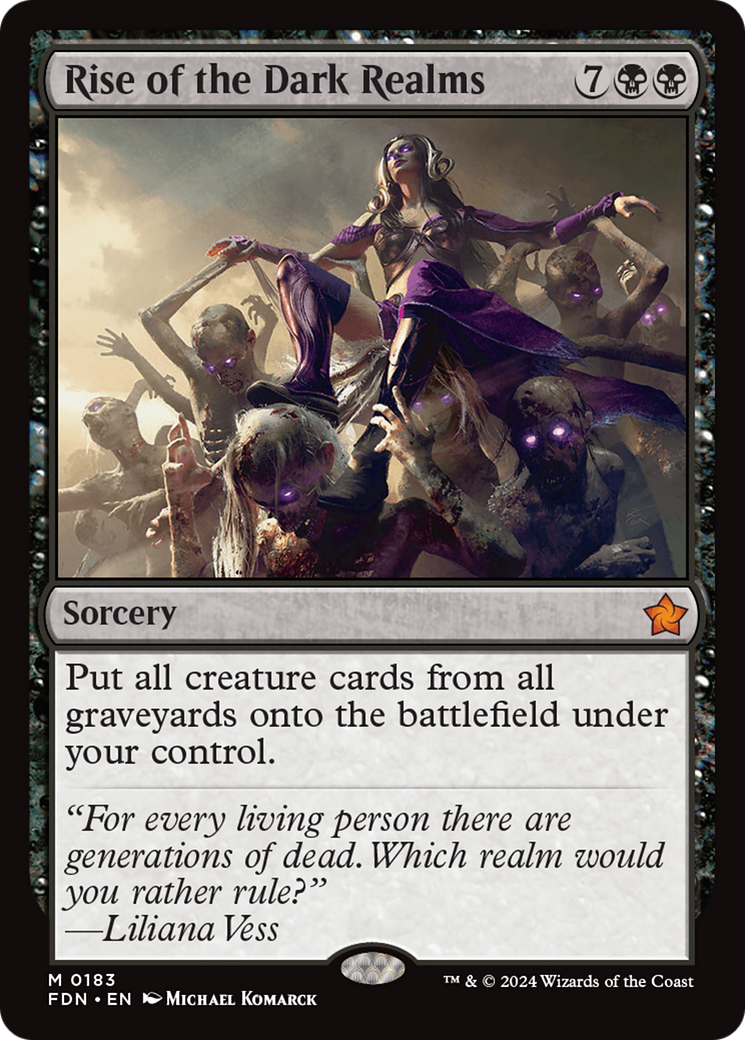 Rise of the Dark Realms (FDN-183) -  Foil