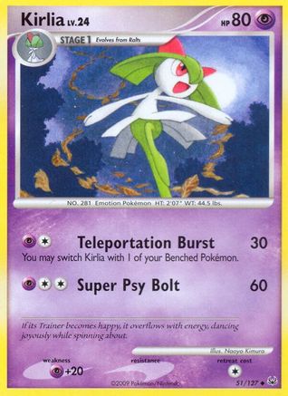 Kirlia 51/127 - Reverse Holofoil