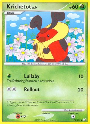 Kricketot 78/127 - Reverse Holofoil