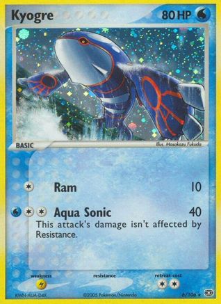 Kyogre - 006/106 6/106 - Holofoil