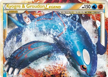 Kyogre & Groudon Legend (Top) 87/90 - Holofoil